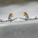 Roodborstje sieradenset