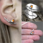 Roodborstje sieradenset