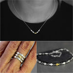 Tegen de stroom sieradenset